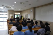 마산소방서, 설 명절 대비 요양병원 방문 안전 점검·지도