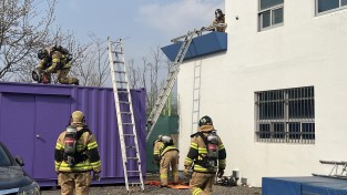 함안소방서, 소방기술경연대회 출전 준비 구슬땀