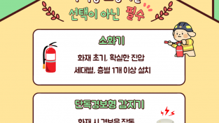 함안소방서, 주택용 소방시설 설치 홍보