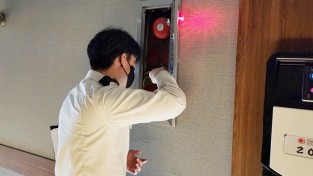 의창소방서, 진해군항제 대비 숙박시설 화재안전조사