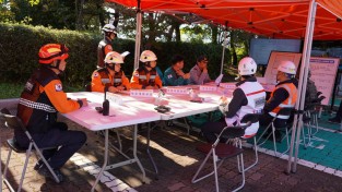 의창소방서, 2025년 긴급구조종합훈련 및 다수 사상자 구급 대응훈련 시행