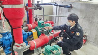 의창소방서, 겨울철 산업단지 표본 화재안전조사