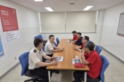 함안소방서장, 화재 안전 중점 관리 대상 현장 안전 컨설팅 시행