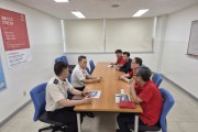 함안소방서장, 화재 안전 중점 관리 대상 현장 안전 컨설팅 시행