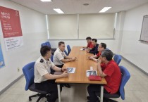 함안소방서장, 화재 안전 중점 관리 대상 현장 안전 컨설팅 시행