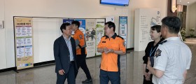 성산소방서, 제9회 전국동시지방선거 대비  투·개표소 화재 안전 조사 실시