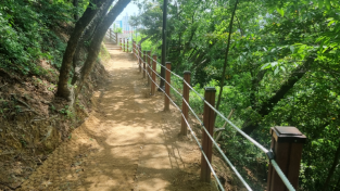 [광양시] 마동현충탑공원 둘레길 정비 완료