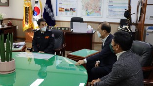 [광양소방서] 포스코 광양제철소와 상호 "재난 대응체계" 논의