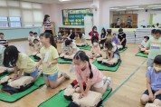 [광양소방서] 광양용강초등학교 "심폐소생술" 교육