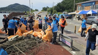 [광양시] 하천·해양 수중 정화 활동 나서