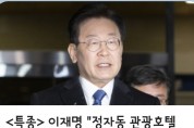 이재명 "정자동 관광호텔 특혜 의혹" 또 터졌다.