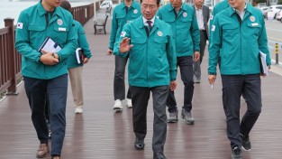 [광양시] 정인화 시장, 관내 산업·교통·관광 사업 현장 ‘동분서주’