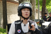 “최저단가 보장하라”…전국 라이더 대행진, 청와대 사랑채 앞 집결