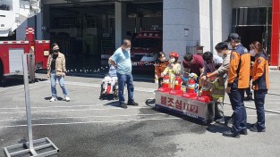 창원소방본부, 어린이날 맞아 청사 견학 프로그램 운영