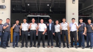 창원소방본부, 미해군 진해부대로부터 감사패 받아