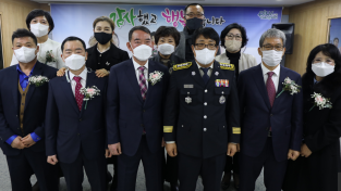 창원소방서, 2021년 하반기 정년 퇴임식