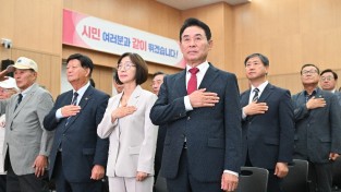 백영현 시장  수해현장부터 챙겼다