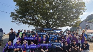 “비가 할퀸 자리, 희망을 보탰다”…경남여성리더봉사단 통영 수해복구