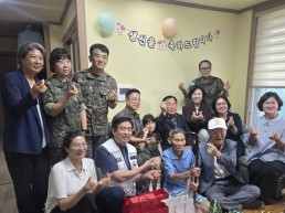 보령시, 100세 참전유공자 생일 맞아 감사와 존경의 마음 전달