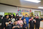 인천 새말초등학교 학부모회, 수제 목도리 80개 후원
