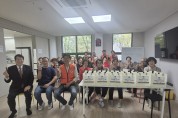 삼라봉사단, 구월2동 한화포레나경로당에 추석맞이 떡·부침개 나눔