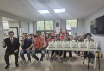 삼라봉사단, 구월2동 한화포레나경로당에 추석맞이 떡·부침개 나눔
