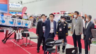 충남도의회 안건소위, 국제소방안전박람회 참관