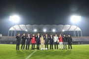 문경시민운동장 조명타워 점등 시연 개최