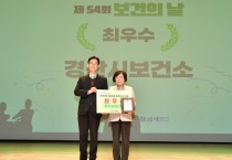 경산시, 보건의 날 기념행사서 ‘최우수 기관상’ 수상