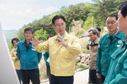 경북도, 산사태 복구지 점검…여름철 재해 선제 대응 강화