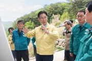 경북도, 산사태 복구지 점검…여름철 재해 선제 대응 강화