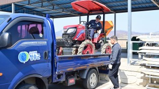 청송군, ‘임대농기계 운반서비스 사업’ 본격시행