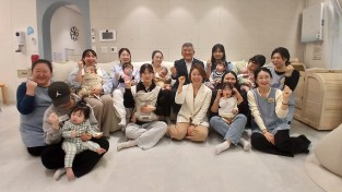 김학동예천군수, ‘공동육아나눔터 0세 특화반’ 이용 부모들과 간담회 가져