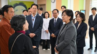 정은경 장관, 영주시보건소 찾아 ‘보건지소 기능개편 추진’  점검