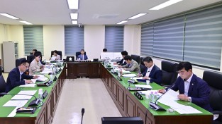 김천시의회 산업건설위원회, 취업지원 내실화지역성장펀드 실효성 중점 점검