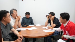 권백신 안동시 제2선거구 국민의힘 경북도의원 후보, 산불피해주민 대책위와 간담회 가져