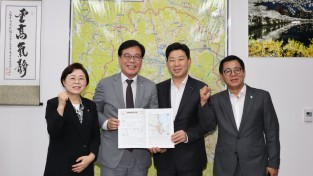 박용선 포항시장, 영일만횡단대교 해상노선 추진 총력 ... 국회 찾아 조속 추진 건의
