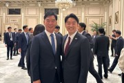 오중기 경북도당위원장, 강훈식 비서실장 만나 경북 국정과제 조속 추진 요청