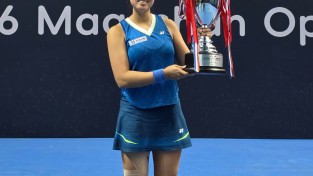 안동시청 정보영 선수, ITF 마안산 국제여자투어 2차 대회 단식 우승