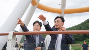 봉화군 민선 9기 봉화군수 당선인 및 미래준비위, 주요 사업장 현장 방문 돌입