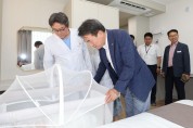 안병윤 예천군수, 공공산후조리원 개소 앞두고 점검 나서