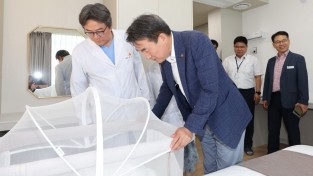 안병윤 예천군수, 공공산후조리원 개소 앞두고 점검 나서