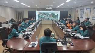 구미시, 초고속 산불 대응 훈련…주민대피 체계 집중 점검