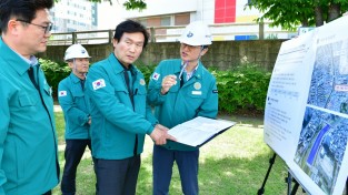 조현일 경산시장 당선후 복귀해 현장 중심의 행정 본격 재개