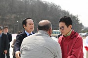 이철우 경북도지사 예비후보,  의성군 방문해  현장 소통 행보 이어가