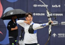 예천군청 김제덕 선수, 2026 현대양궁월드컵 4차 대회 단체전 금메달·개인전 동메달 획득