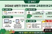 봉화군, 2026년 상반기 민방위 사이버교육 실시