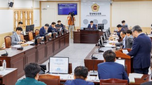 경상북도의회, 인재평생교육재단 대표이사 후보자 인사청문 실시