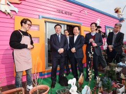 행안부 장관, 안동 신세동 벽화마을 ‘청년 마을기업’ 현장방문