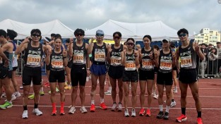 문경시청육상단, 2026 시즌 첫 대회 금빛질주 펼쳐